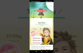 Hundo Tapu Bulu 100% IV Caught -Pokemon GO