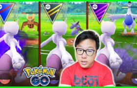 I Used Mewtwo But in Different Leagues in Go Battle League in Pokemon GO