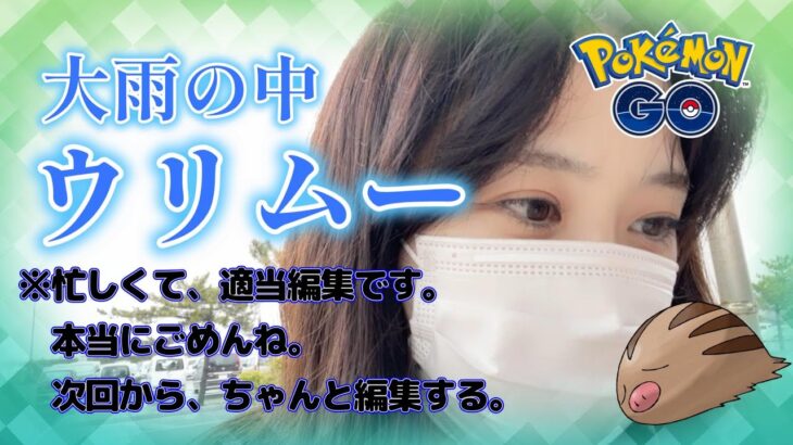 【大雨】ウリムーコミュニティデイ全然できなかった。結果を築５０年の部屋からお届けｗｗｗ포켓몬 고 Pokémon GO JAPAN