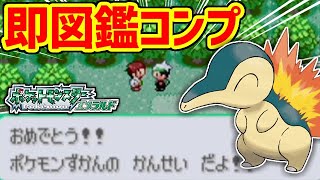 【ポケモンRSE】冒険前に図鑑コンプしてみた