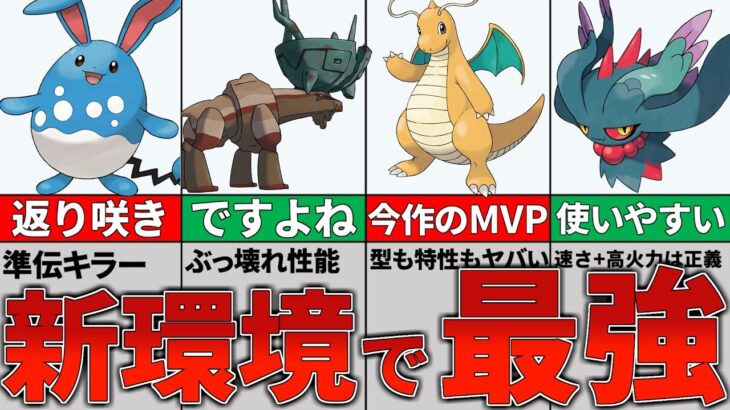 インフレがヤバすぎる強ポケ９選【ポケモンSV】