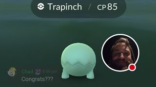 Trapinch Spotlight Hour – Live – Pokemon GO
