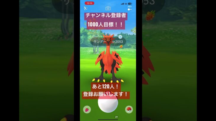 ガラルサンダーvs息子【ポケモンGO】【#shorts 】