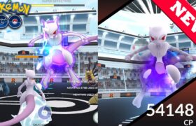 First Look at Shadow Mewtwo Raid in Pokemon GO! (Preview)