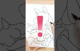 【お絵描き】左右どっち？選んだ方のポケモンのイラスト描いてみた！Pokémon’s Art Challenge #shorts