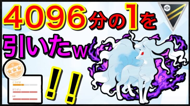 【ポケモンGO】1位個体のSアロキュウヤバw2万人企画もやってくぜ！！