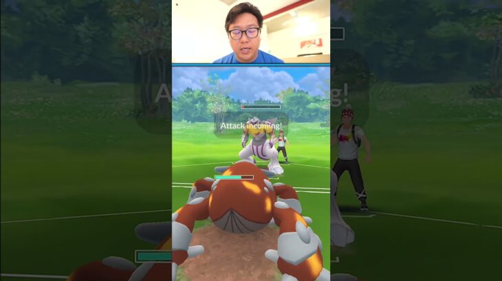 Heatran Sweeps the Whole Team in Go Battle Master League in Pokemon GO, #shorts