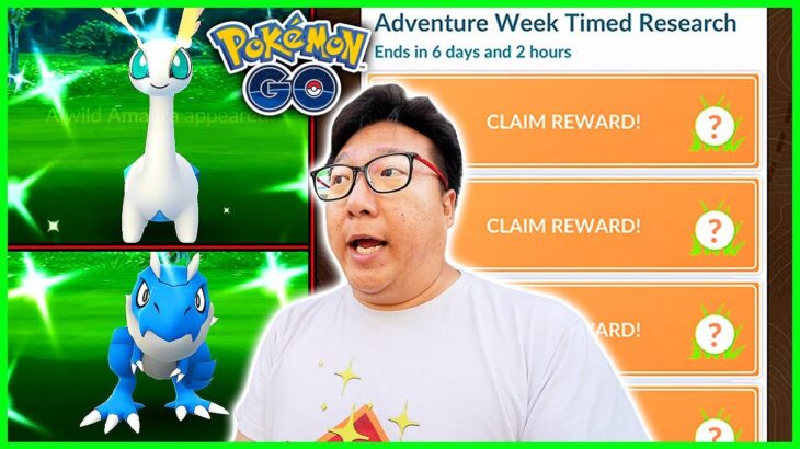 Adventure Week 2023 Event with 2 New Shiny Pokemon in Pokemon GO