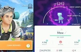 How to catch shiny Mew on Anniversary Pokemon Go Quest