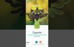 Look at zygarde 50% Form in pokemon go.