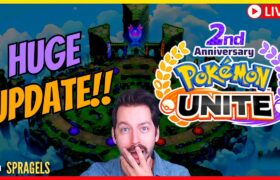 MASSIVE UPDATE! Pokemon Unite 2nd Anniversary + balance changes spragels stream
