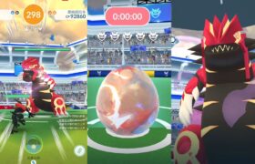 《Pokémon GO》原始固拉多團體戰時刻 Primal Groudon Raids Hour #pokémongo  #groudon   #ポケモンGO