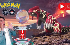 《Pokémon GO》開箱！日本橫濱寶可夢中心固拉多 原始固拉多團體戰時刻 Primal Groudon Raids Hour #pokémongo  #groudon   #ポケモンGO