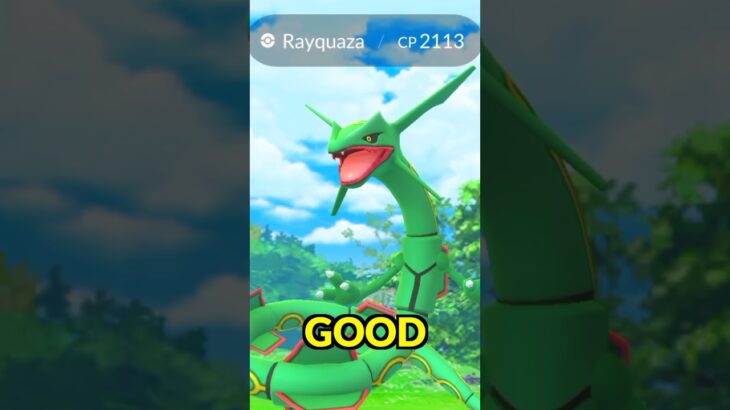 WORLD’S FIRST MEGA RAYQUAZA!