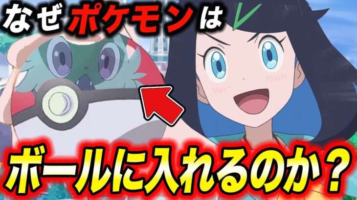 【ポケモン比較】小さいのになぜ！？ポケモンがモンスターボールに入れる理由が衝撃的だった！！！！【サトシ】【アニポケ考察】【リコ/ロイ】【ポケットモンスタースカーレットバイオレット】【はるかっと】