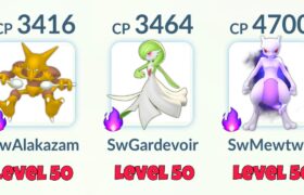 Triple Level 50 SHADOW PSYCHIC TEAM in Pokemon GO