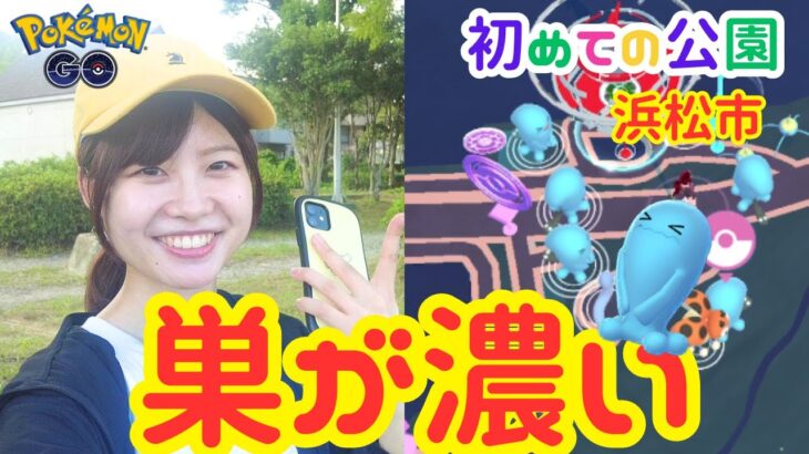 浜松の巣が濃い公園発見in静岡県:ポケモンgo