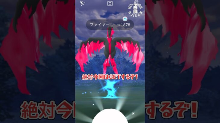 【ガラルファイヤー】ガラル三鳥GETなるか？！ #ポケモンgo #ポケモン #pokémongo #pokémon #ガラル三鳥 #games #ゲーム実況 #おもしろ動画 #shorts#アルセウス