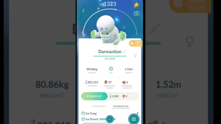 Shiny✨ Darumaka Evolution in Pokemon Go தமிழில்#pokemongo #shortsfeed #shorts #shinypokemon #pokemon