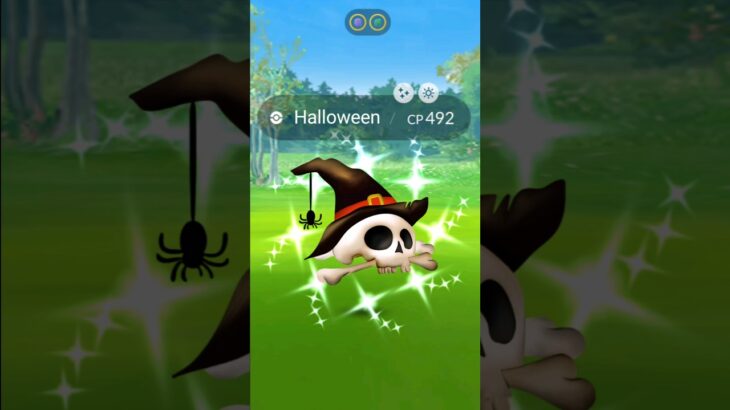 When I got Halloween exclusive Shiny….. 😳 Pokemon go