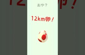 12km卵！何が出るかな⁉︎ #ポケモンgo #pokemon