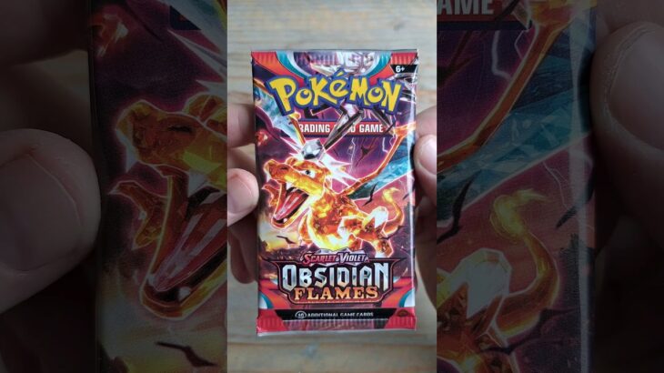 Obsidian Flames opening pack9 Pokemon Cards #shorts #pokemon #pokemoncards #pokémon #short #ポケモン