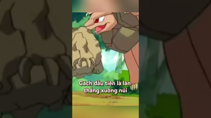 Pokemon GOLEM đạp đất rẽ đá, gây tai bay vạ gió hàng loạt | Pokemon Việt Nam | JABARKAS