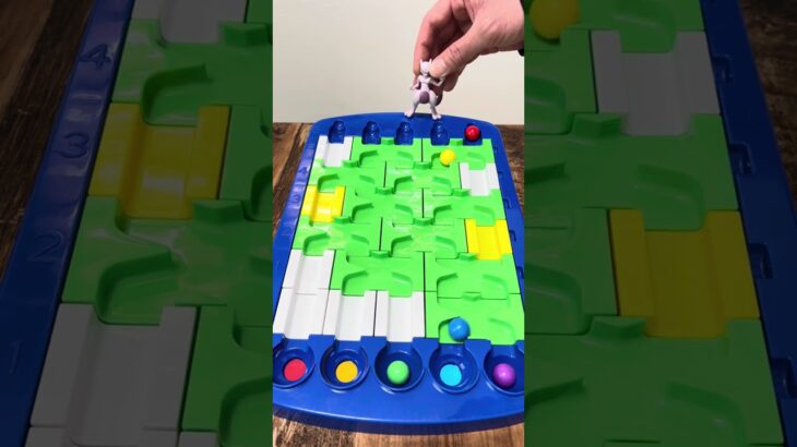 Pokemon Nintendo Marble Run Race ASMR #shorts #marblerun #logicgame #ポケモン