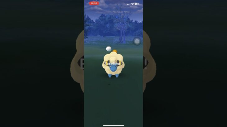 メリープ エクセレントスロー #shorts #ポケモンgo