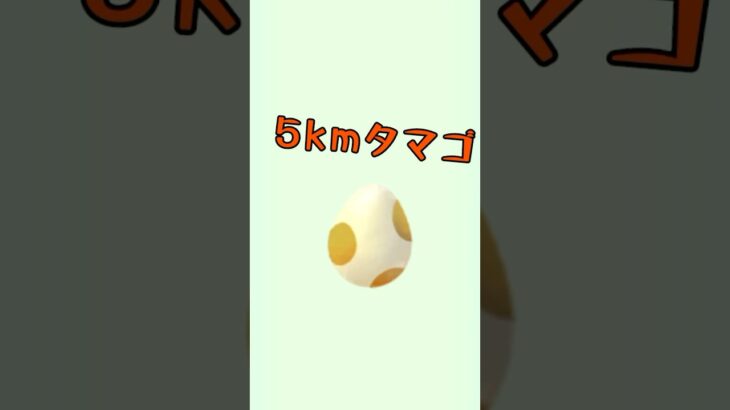 【5kmタマゴ】何が出るかな♫ #ポケモンgo #pokemongo