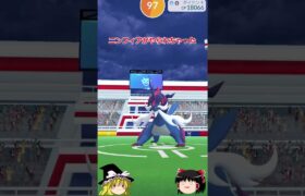 【ポケモンGO】タイマン勝負⁉️ニンフィア VS ダイケンキ(ヒスイのすがた)レイド‼#shorts