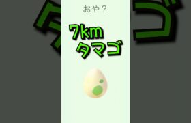 【Pokémon GO】7kmタマゴから〜？ #ポケモンgo #pokemongo