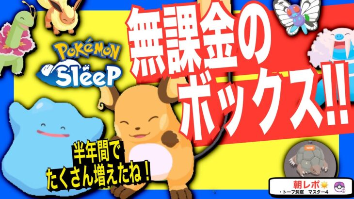 手持ちポケモン紹介！約半年で寝顔260種を集めてくれたポケモンたち【ポケモンスリープ】