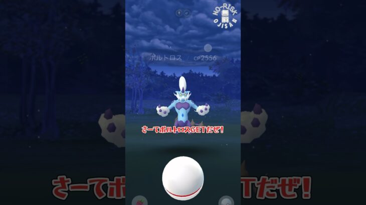 【ボルトロスGETなるか？！】#ポケモンgo #ポケモン #pokémongo #pokémon #ゲーム実況 #おもしろ動画 #shorts #short #ポケモンカード #ポケカ#アプリ#スマホ