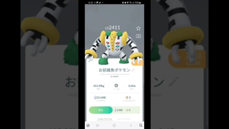 ポケモンGO  レジギガスの名前の理由