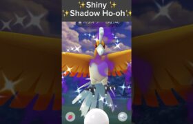 【ポケモンGO】色違いシャドウホウオウが現れた!!【✨Shiny Shadow Ho-oh Pokémon GO✨】
