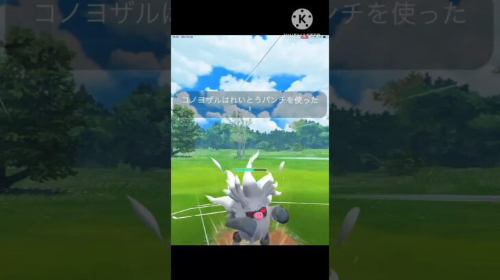 オコリザルとコノヨザル両方使って爆勝ちしたった　#ポケモンgo #goバトル #goバトルリーグ