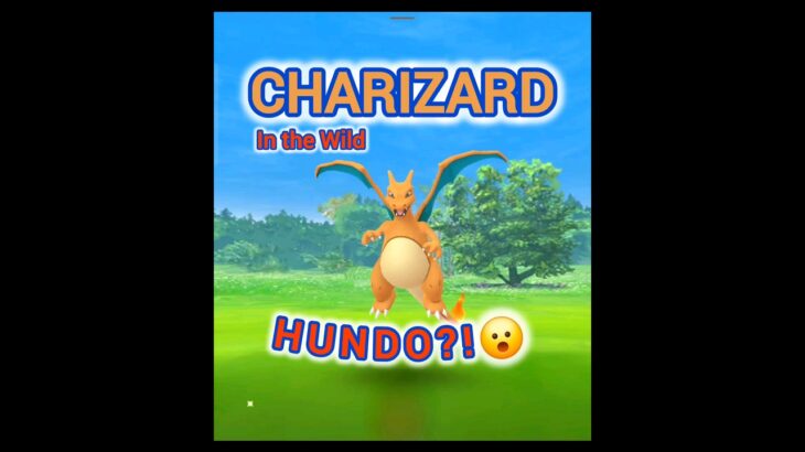 😱 omg! Saw fully evolved CHARIZARD in the wild! ポケモンgo #pokemongo #funny #shorts #pokemongoshorts