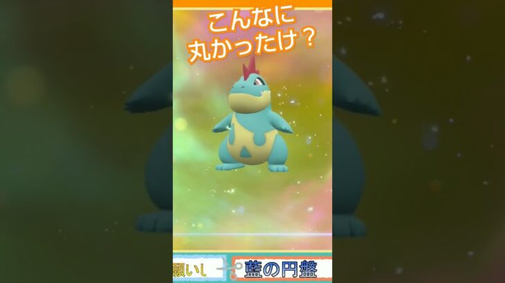 アリゲイツってこんなにポッテリだったっけ？ #ポケモンsv #ポケモン