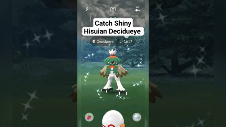 Catch Shiny Hisuian Decidueye – Pokemon GO Indonesia #pokemongo #pokemon #shinypokemon