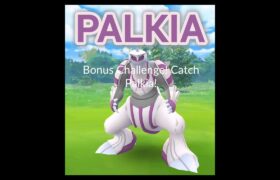 Catching PALKIA in Pokémon GO! Counting balls! ポケモンgo #pokemongo #pokemongoshorts #shorts #funny