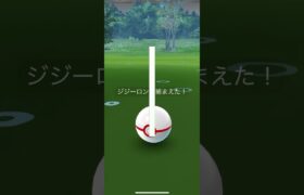 【ポケモンGO】 ジジーロン（通常色） 捕獲動画！！