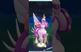 【ポケモンGO：GBL】オリジンパルキアでも油断するとランドロスから対面を返されてしまいます【マスターリーグ】 #shorts #pokemongo #gbl