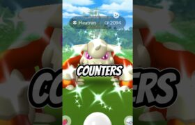 HEATRAN Best Raid Counters In Pokémon GO! #pokemongo