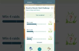 Road to Sinnoh Raid Challenge Pokémon GO