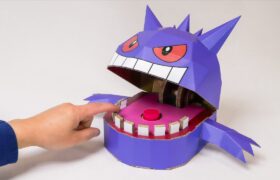 【ポケモン】ダンボール製イタイワニーのつくりかた【Pokémon】How to Make Gengar Dentist Game with Cardboard