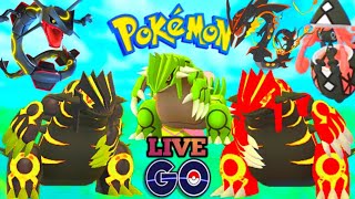 Primal Groudon Raid Day And Tapu Lele &  Mega Venusaur Raid INVITE | Pokemon Go Live| Shiny hunt |