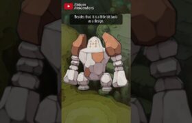 Regirock is simple and basic, but so damn well crafted || #pokemon review