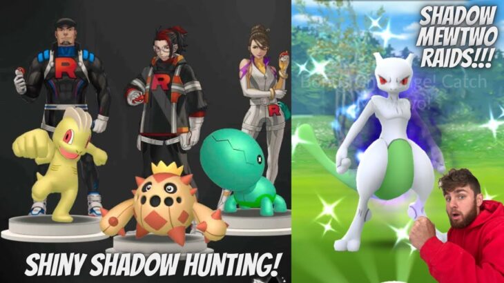 ✨Shadow Mewtwo Raids and Shiny Shadow Hunting In Pokemon Go!✨