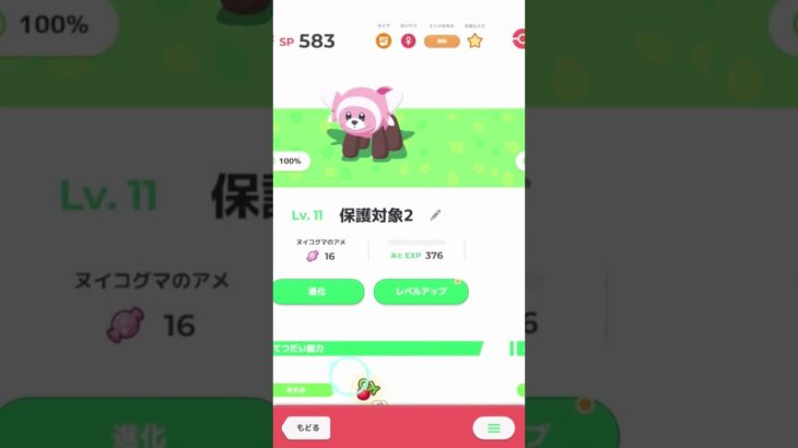 【ポケモンスリープ】どのクマ育てる？ #shorts